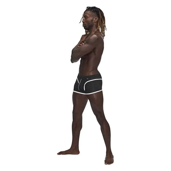 Male Power Male Power Sport Mesh Mini Short Black Large Anal