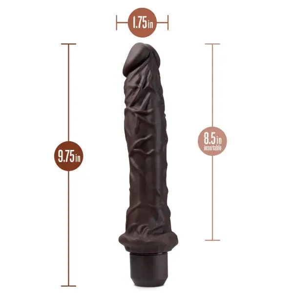 Blush Dildos Blush Dr Skin Silicone Dr Richard 9in Vibrating Dildo
