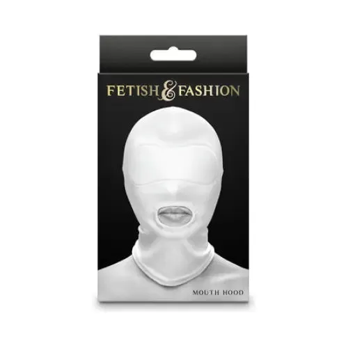 Female Sex Toys FetishFashion Mouth Hood White NS Novelties