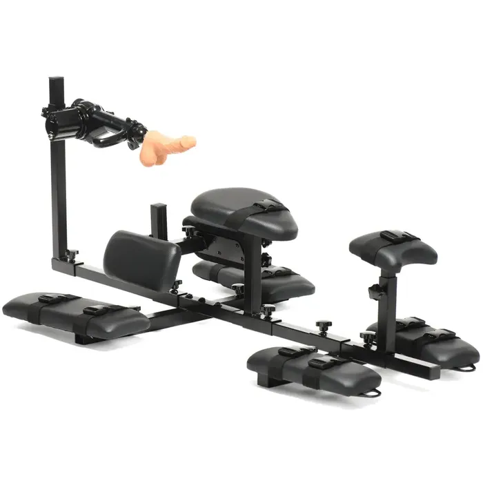 Female Sex Toys XR Brands Subversion Deluxe Stockade With Sex Machine