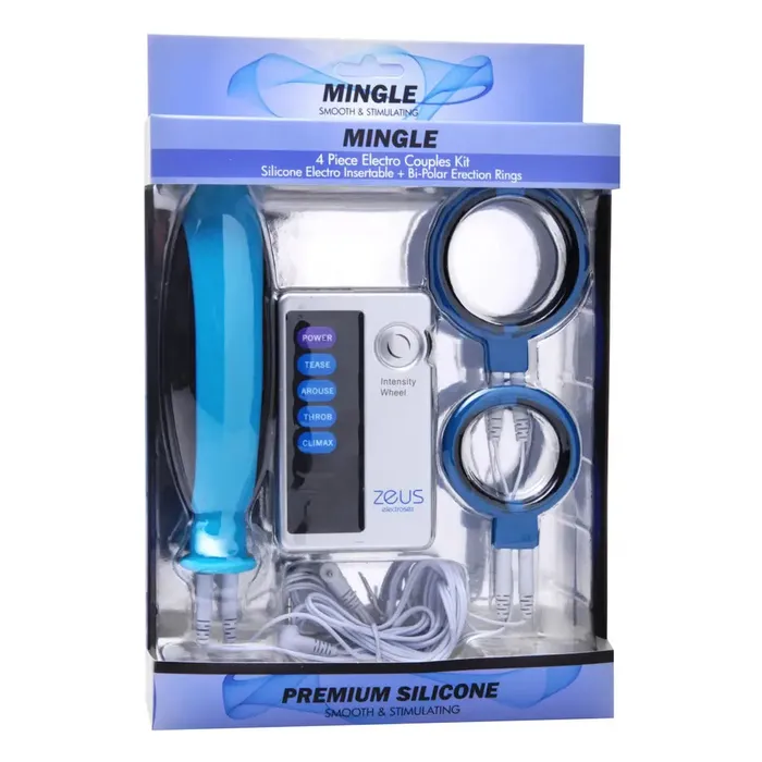 Zeus Electrosex Couples Mingle 4 Piece Electro Couples Kit Zeus Electrosex Couples Mingle 4 Piece Electro Couples Kit