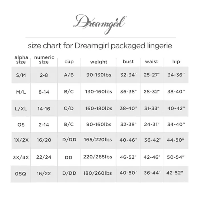 DREAMGIRL Vibrators Dreamgirl Lingerie Babydoll and Panty Black 12190X