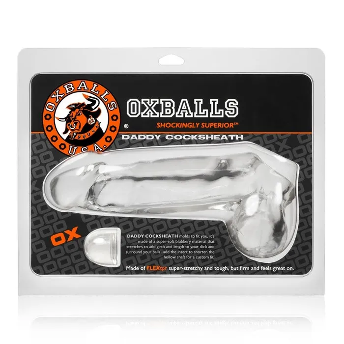 OXBALLS Dildos Oxballs Muscle Bandit Cock Sheath Clear