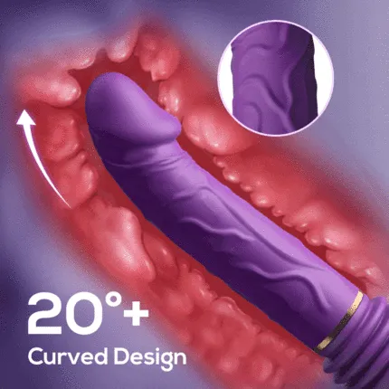 Capitano Thrusting Vibrating Flexible Bending Dildo AcmeJoy Female Sex Toys