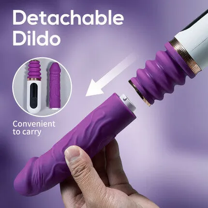 Capitano Thrusting Vibrating Flexible Bending Dildo AcmeJoy Female Sex Toys