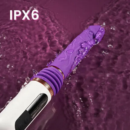 Capitano Thrusting Vibrating Flexible Bending Dildo AcmeJoy Female Sex Toys