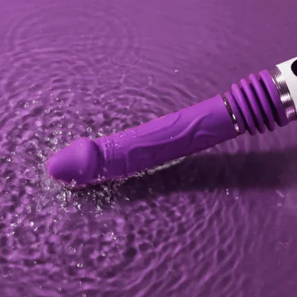 Capitano Thrusting Vibrating Flexible Bending Dildo AcmeJoy Female Sex Toys
