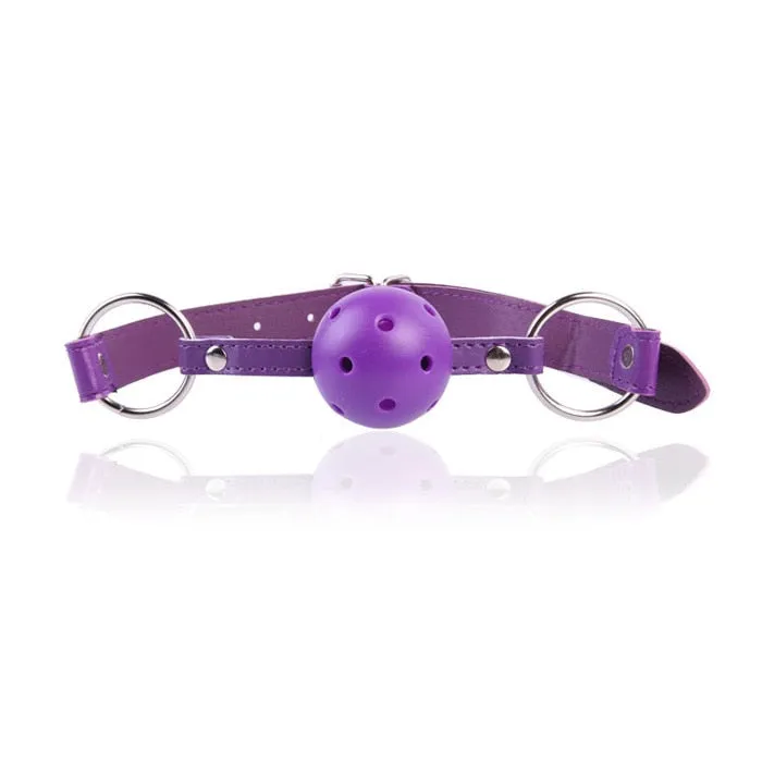 Couples LAZADASEXTOYS Silicone BDSM Bondage Restraints Open Mouth Breathable Mouth Ball Harness Strap Gag Sex Toy For Women Couples Accessories