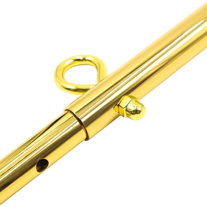 Handcuffs Restraints Lovegasm Gold Adjustable Bondage Spreader Bar