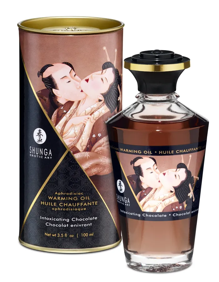 Shunga Female Sex Toys Aphrodisiac Warming Oil Intoxicating Chocolate