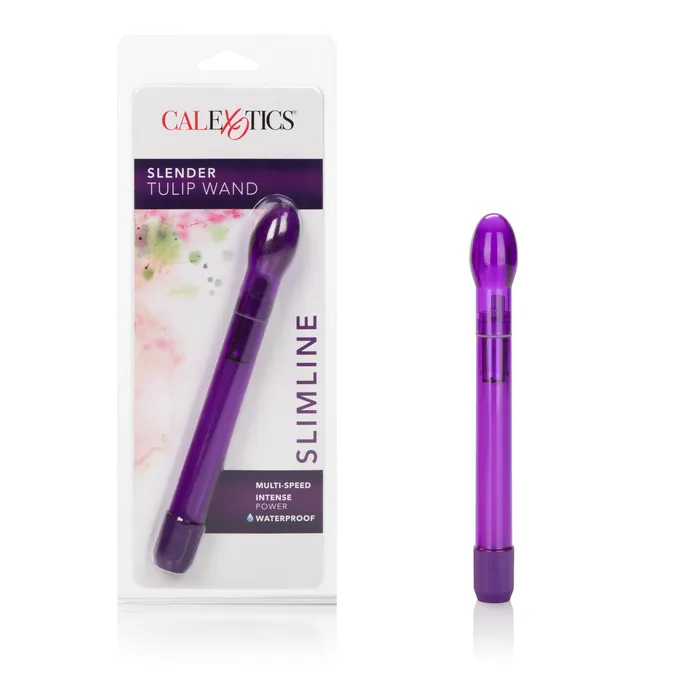 Slender Tulip Wand Violet CalExotics Vibrators