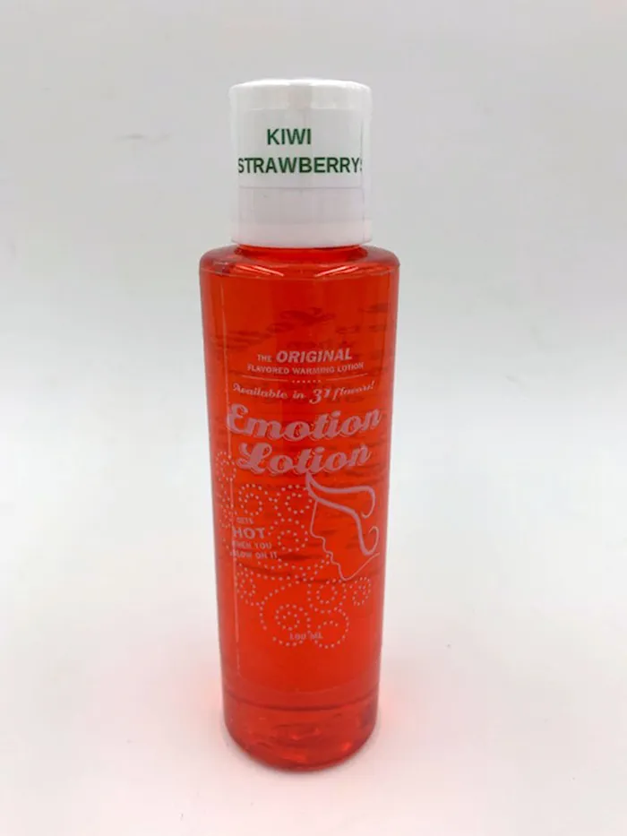 Vibrators Emotion Lotion Emotion Lotion Kiwi Strawberry 4 Fl Oz