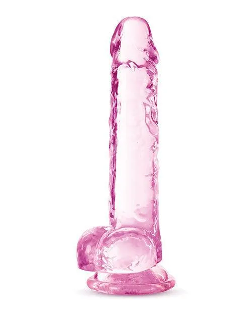 Blush Naturally Yours 7 Crystalline Dildo Blush Novelties Dildos