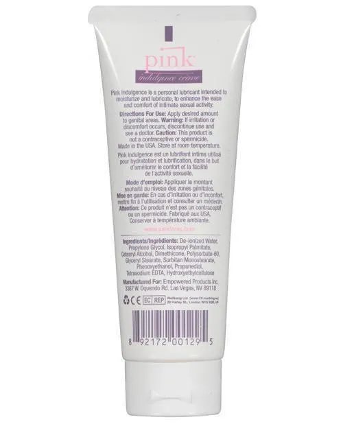 Empowered Products Vibrators Pink Indulgence Creme 33 Oz Tube