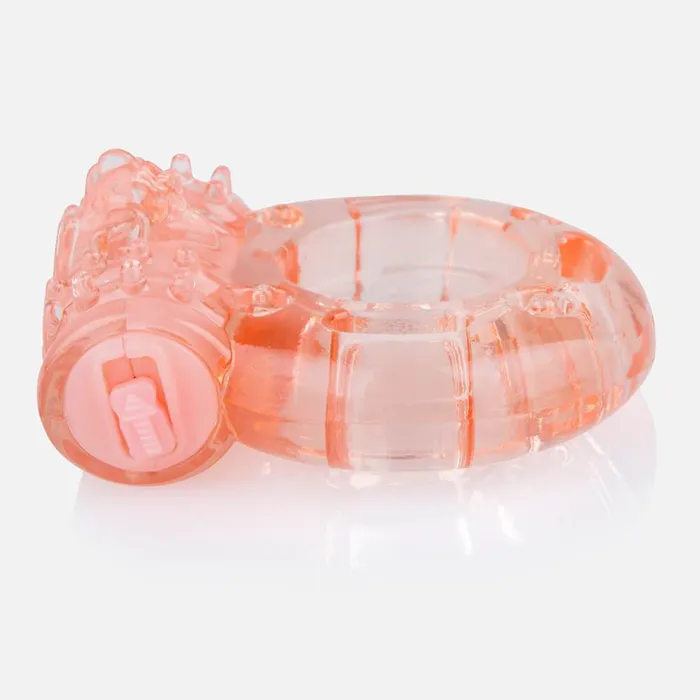 Male Sex Toys TheScreamingO TheScreamingO Plus Disposable Vibrating Erection Cock Ring Orange